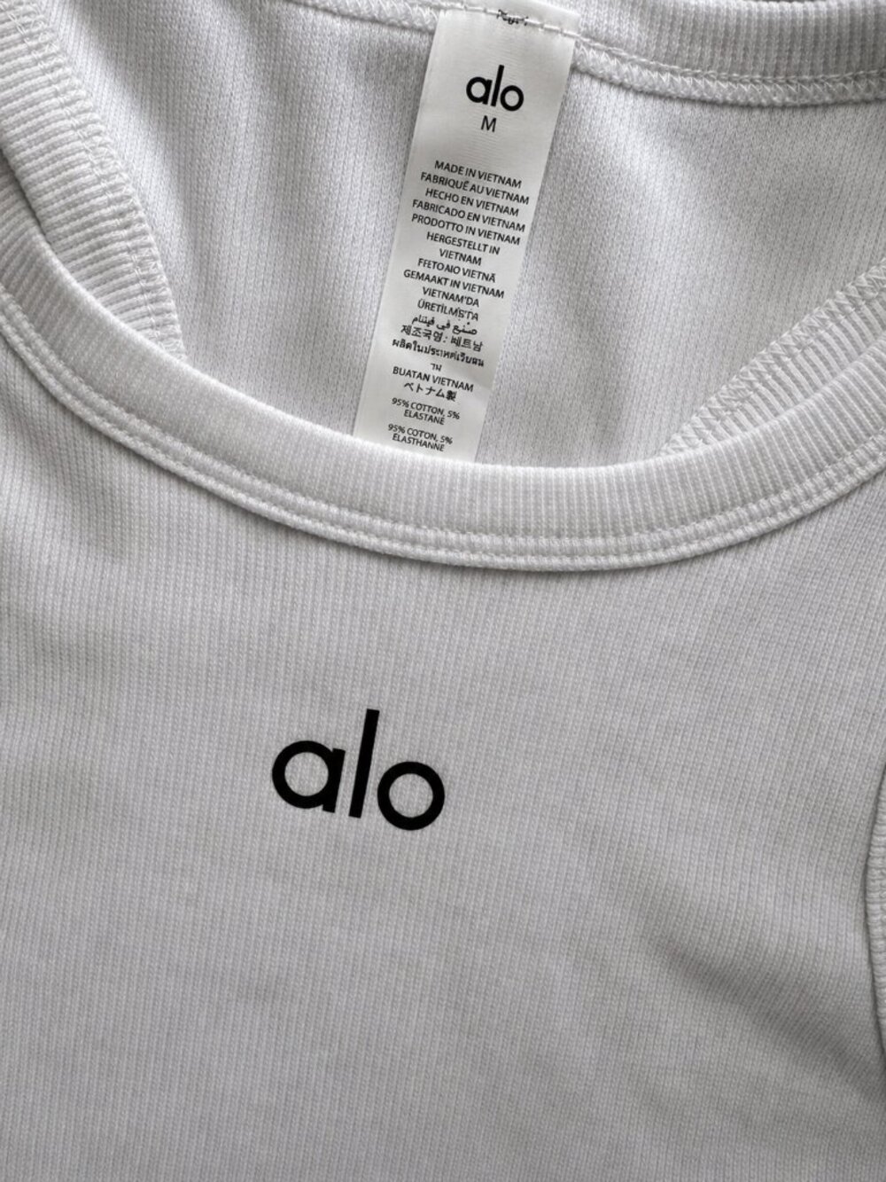 ALO Yoga Match Point Tennis Skirt & Aspire Tank Set White/Black | Multiple Sizes - Picture 4 of 10